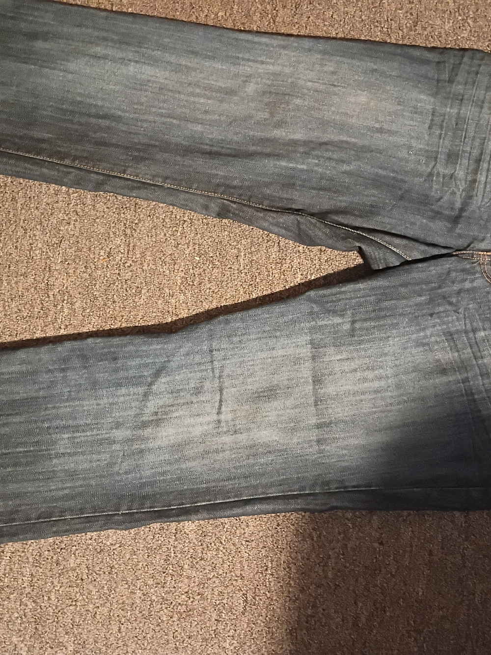 Classic Straight-Leg Blue Jeans